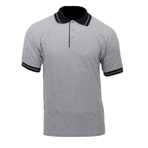Generic Men's Polo Shirt - Grey, Black - Shop and Go